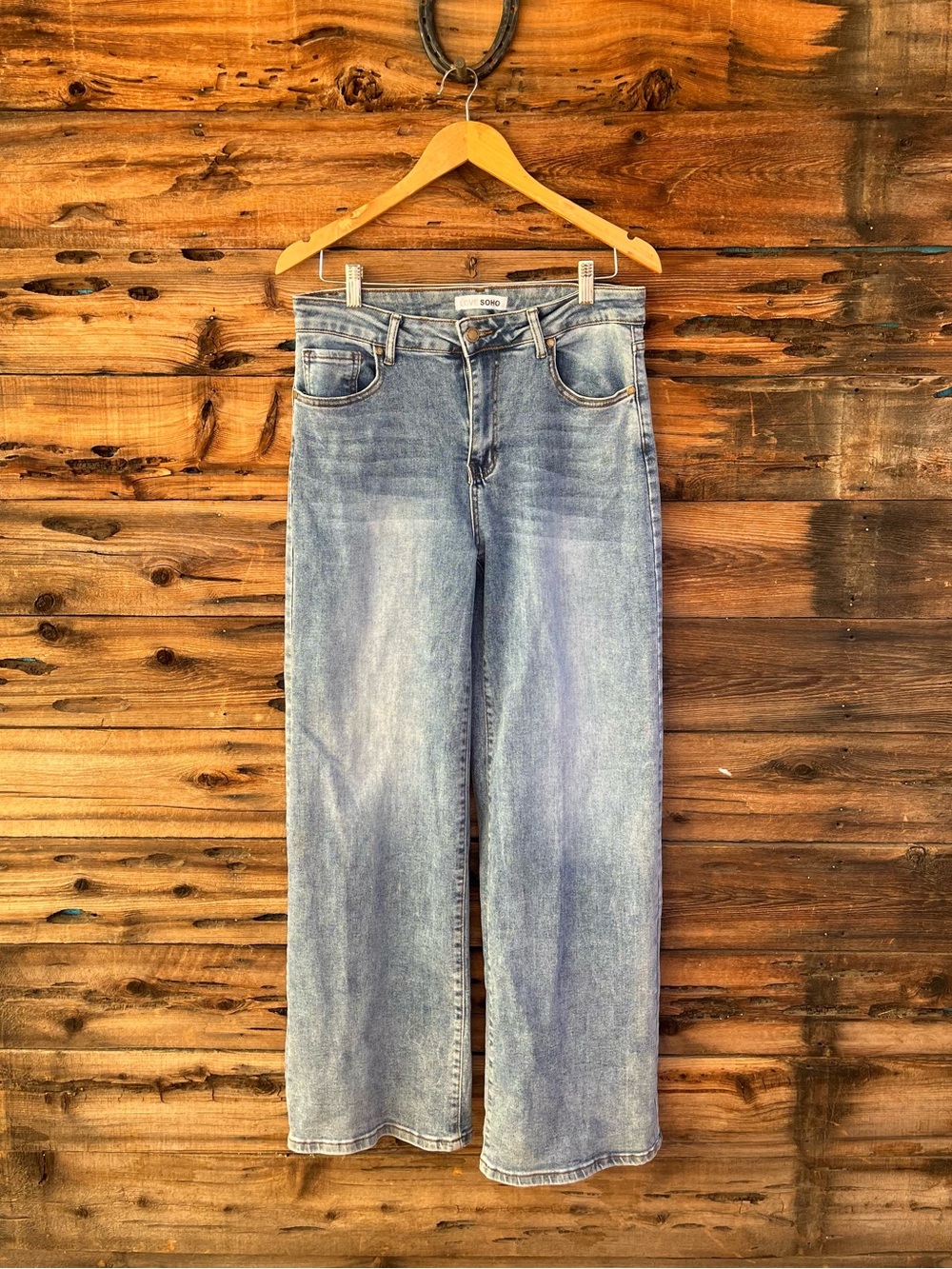 LOVE SOHO | Women's Wide Leg Jeans 15